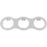 Комплект из светильников и рамки LIGHTSTAR Domino D636070706
