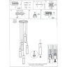 Подвес LIGHTSTAR CILINO 756056